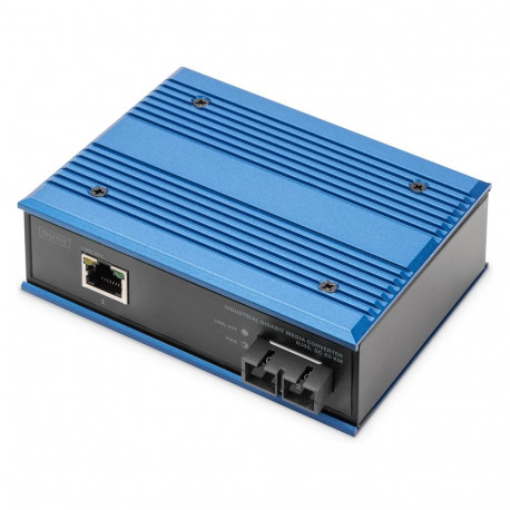 DIGITUS tööstuslik meediakonverter RJ45, SC 20 km