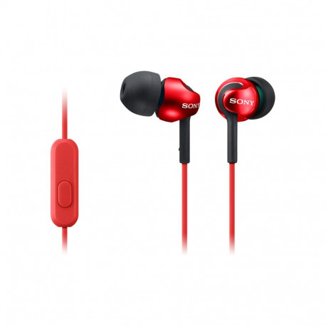 "Sony MDR-EX110APR In-Ear-Headphones red"
