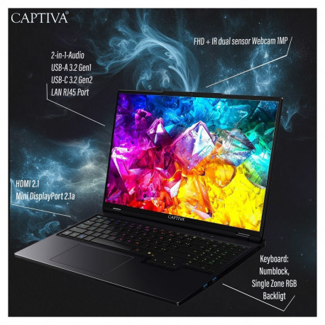 "Captiva Notebook Ultimate Gaming I95-074GE 64GB/4TB RTX5090 Win11"