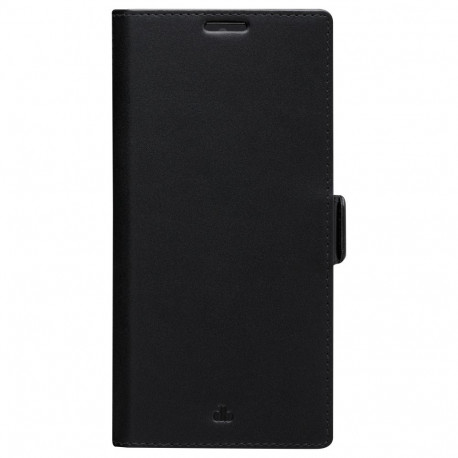 "dbramante1928 Copenhagen Slim - Flip-Hlle fr Mobiltelefon - genarbtes Leder - Schwarz - fr Samsung 