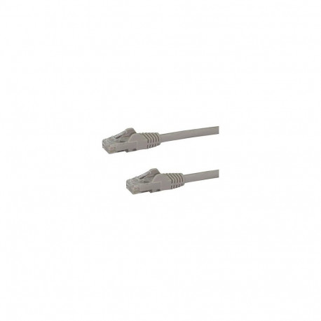"STARTECH.COM 7.5m CAT6 Cable - Grey CAT6 Patch Cord - Snagless RJ45 Connectors - 24 AWG Copper Wire