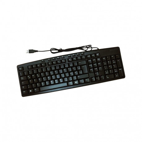 ROLINE multimeedia klaviatuur, USB, must