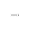 "Alogic Echelon Compact USB-C BT Keyboard German + Mouse White"