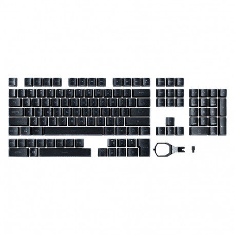 "Asus ROG PBT Doubleshot Keycap-Set fr ROG RX Switches (schwarz, 123 Stck)"