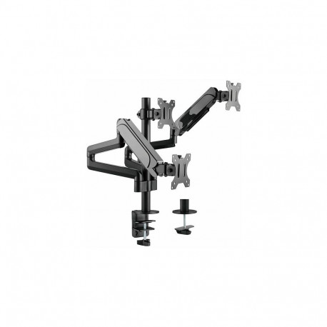 EQUIP 650134 17"-27" kallutatav ja pööratav kolme monitori hoidik
