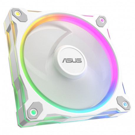 "120mm ASUS PRIME MR120 ARGB Reverse Gehäuselüfter weiß, 120 mm, PWM"