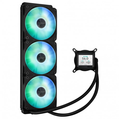 "K ASUS PRIME LC 360 ARGB LCD Schwarz Komplettwasserkühlung für CPUs"