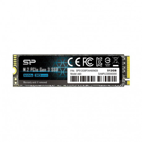 Silicon Power M.2 512GB P34A60 2280 - PCIe 3.0 x4 (NVMe)