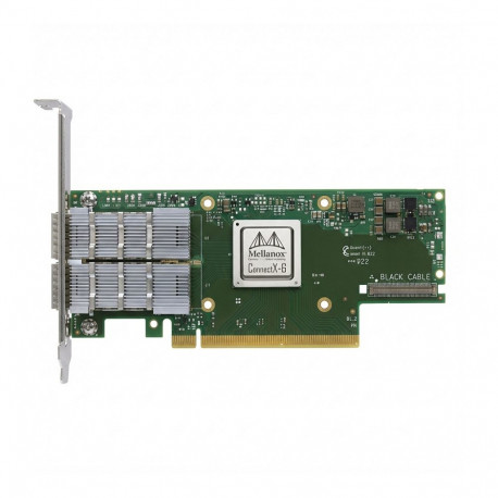 "Mellanox ConnectX-6 VPI 2x200Gb QSFP56 MCX653106A-HDAT"