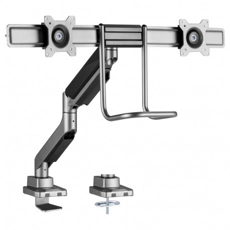 "Equip Tischhalterung 17""-32""/2TFT 360° Gasfeder 9Kg silber lite Retail"