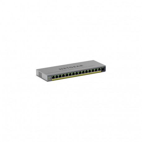 NETGEAR Easy Smart GS116EP nutikas L3 kommutaator 1 x 10/100/1000 + 15 x 10/100/1000 (PoE+), lauapea