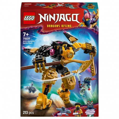 "LEGO 71839 Ninjago Arins Spinjitzumech"