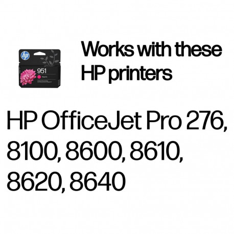 "HP 951 Magenta Officejet Tintenpatrone 8ml"