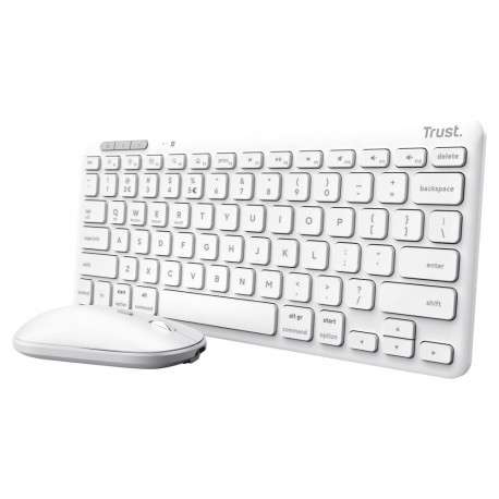 "Trust Lyra Wireless Keyboard & Mouse White DE"