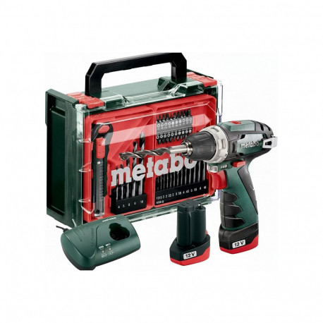 PowerMaxx BS baaskomplekt akutrell-kruvikeeraja