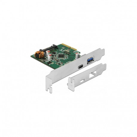 PCI Express x4 kaart 1 × välise USB Type-C™ pesa ja 1 × välise USB Type-A pesa jaoks, SuperSpeed USB