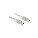 "USB2.0 A-A (ST-ST) 1m DeLOCK Transparent"
