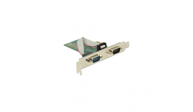 "DeLock 2-Port Seriell RS-232 PCI Express-Karte"