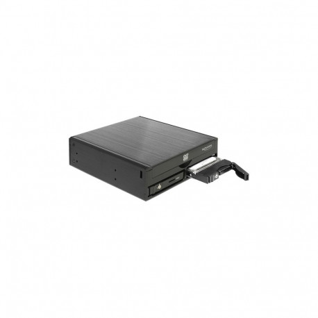 "DeLOCK 5.25"" Mobile Rack for 1 x 5.25"" Slim Drive + 2 x 2.5"" SATA HDD / SSD - Gehäuse für Speich