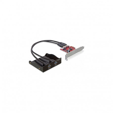 Esipaneel 3.5"/5.25", 2 × USB 3.0, PCI Expressi kaart kaasas