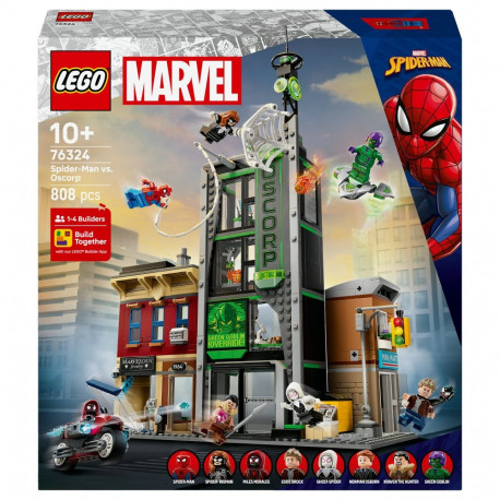 LEGO 76324 Marvel superkangelased Spider-Man vs Oscorp