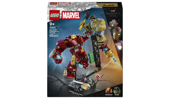 LEGO 76343 Marvel Super Heroes hiiglaste duell: Hulkbuster vs. Hulk