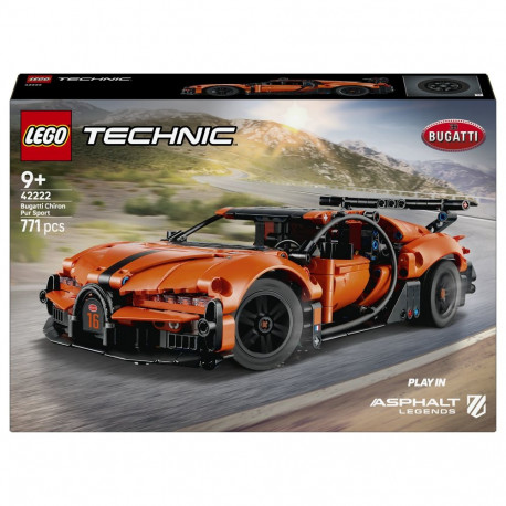 "LEGO Technic 42222 Bugatti Chiron Pur Sport Hypercar"