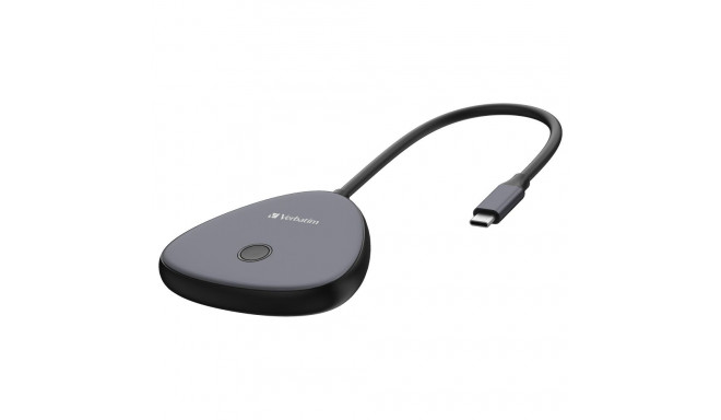 USB-C jaotur juhtmevaba ekraaniadapter HDMI 4K WDA-02 Verbatim
