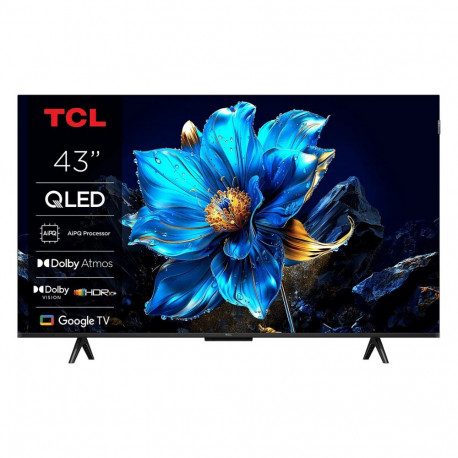 108cm/43" (3840x2160) TCL 43T69C 16:9 LED 60Hz 3x HDMI 1x USB LAN WLAN Google TV Dolby Audio HDR10 m