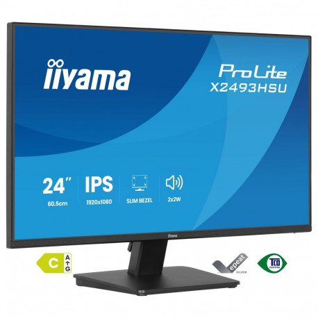 Iiyama monitor ProLite X2493HSU-B1 60,5cm/23,8" (1920x1080) 16:9 FHD IPS 1ms 120Hz HDMI DisplayPort 
