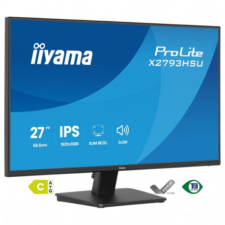 "iiyama ProLite X2793HSU-B1 Monitor 68,5 cm (27"") mattschwarz"