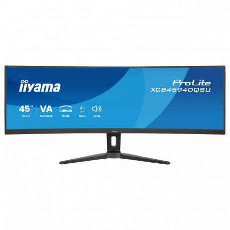 Iiyama ProLite XCB4594DQSU-B1 nõgus monitor 113 cm (44,5") mattmust