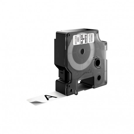 Dymo LabelWriter D1 läikiv etiketiteip 19 mm x 7 m must valgel (S0720830)