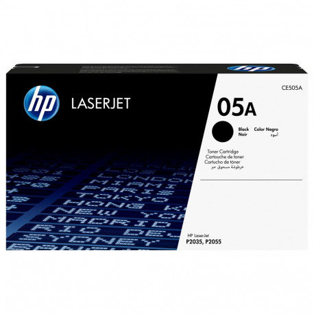 "HP 05A original LaserJet Toner cartridge CE505A black standard capacity 2.300 pages 1-pack Smart Pr