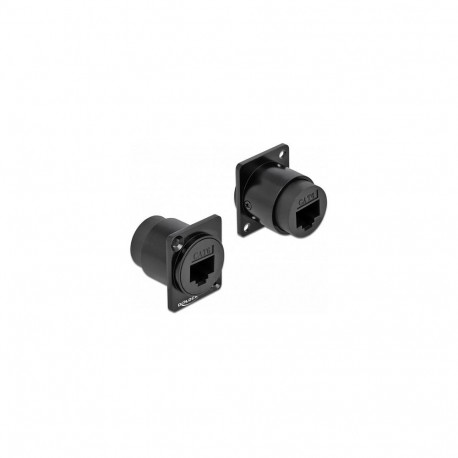 Delock D-tüüpi moodul RJ45 Cat.6 pesa-pesa
