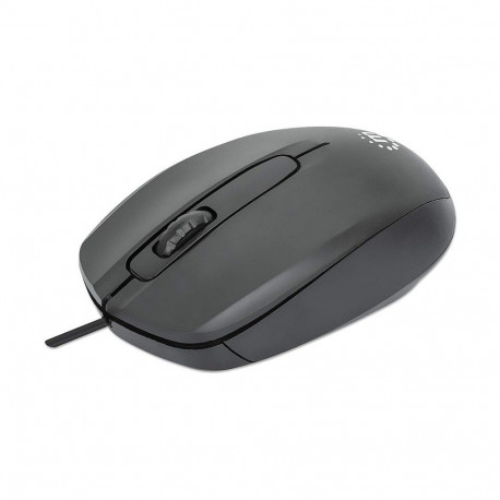 "MANHATTAN Comfort II Optische USB-Maus schwarz"
