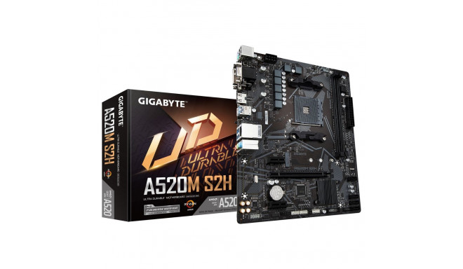 "AM4 Gigabyte A520M S2H mATX"