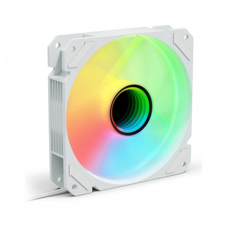 120mm Sharkoon SHARK Mirror RGB PWM valge