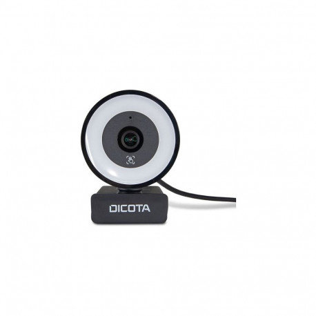 "Dicota Webcam Ringlight 5MP black"