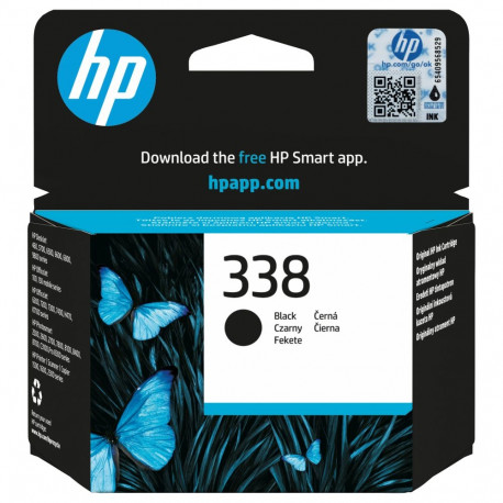 HP 338 originaal must tindikassett C8765EE UUS standardmahuga 11ml 450 lehte 1 tk