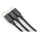 "DIGITUS LAK 3in1 USBA+Lightning+MicroUSB->USBC 1m schwarz"