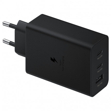 "Samsung Power Adapter Trio 65W Netzteil ohne Datenkabel USB Type-C black"