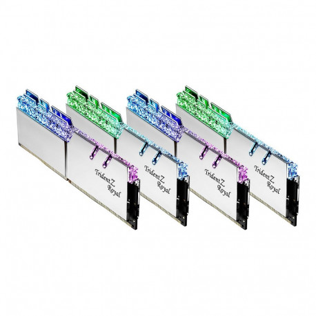 "G.Skill DIMM 64 GB DDR4-3600 (4x 16 GB) Quad-Kit (silber. F4-3600C16Q-64GTRSC. Trident Z Royal. INT