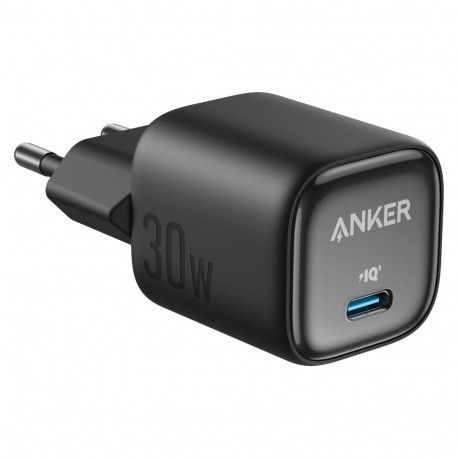 "ANKER Charger 30W kompaktes GaN Schnellladegert 1x USB-C schwarz"