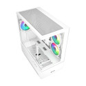 Sharkoon MK6 RGB Micro-ATX 1xGlas valge