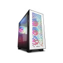 "Sharkoon Elite Shark CA300H ATX 2xGlas White"
