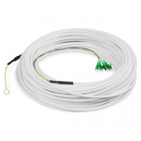 "DIGITUS FTTH Drop Kabel LC/APC 50m Singlemode 4 Fasern OS2"