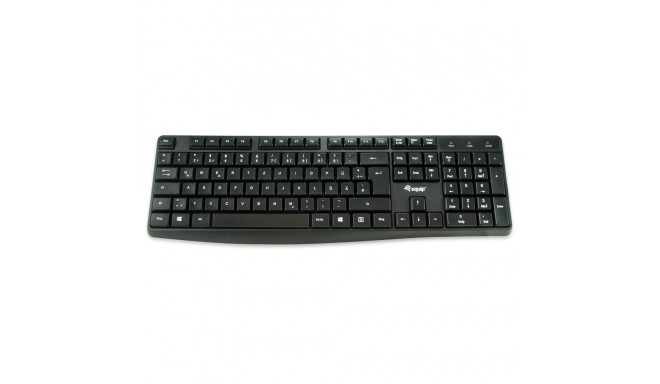 "Equip Kabelgebundene USB Keyboard schwarz. spanisch"