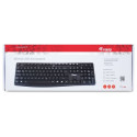 "Equip Kabelgebundene USB Keyboard schwarz. spanisch"