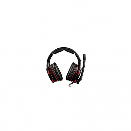 Modecom VOLCANO GHOST Headset Wired Head-band Gaming Black, Red
